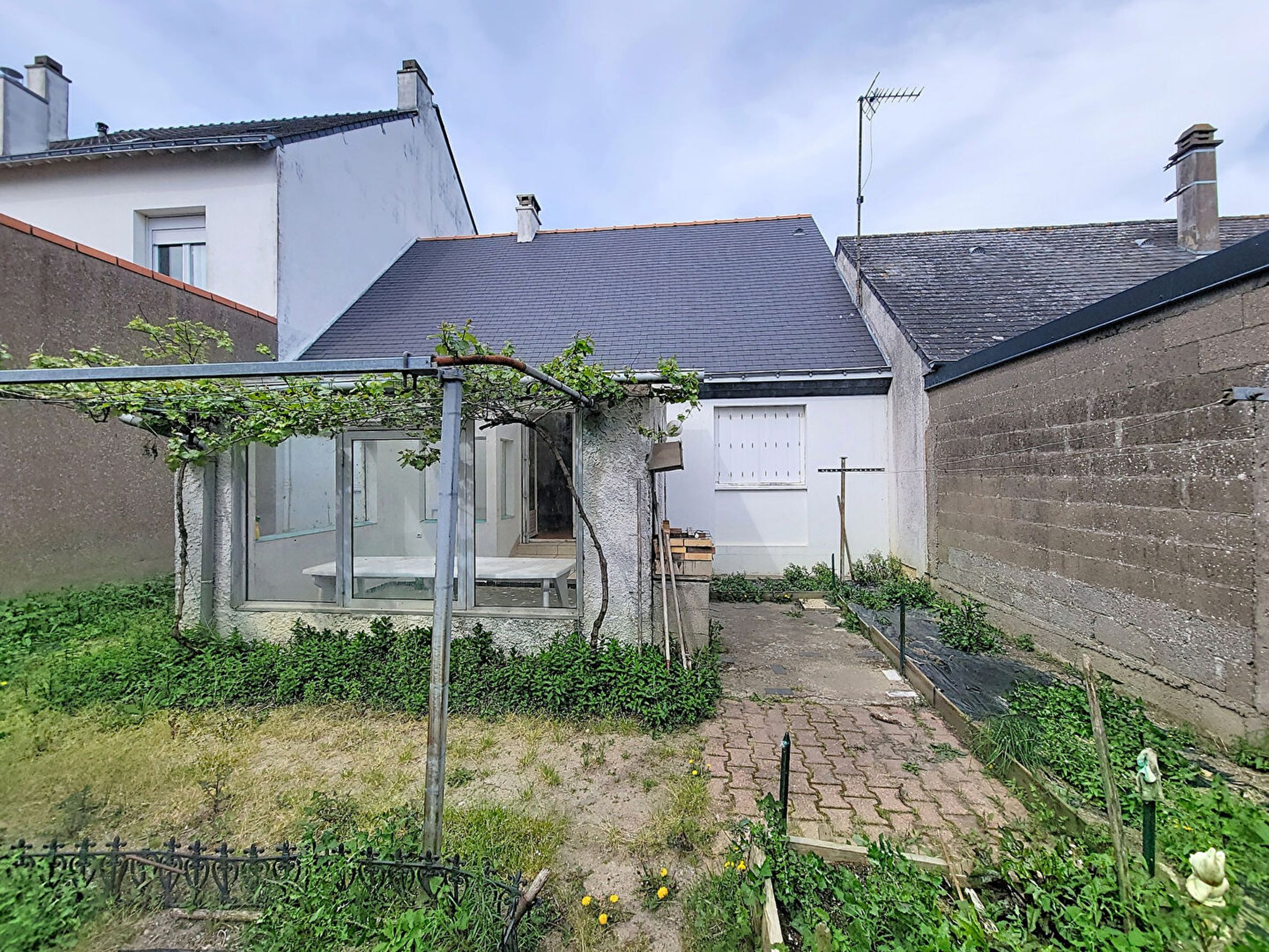 Maison plain-pied Saint Nazaire 67m2 - garage et jardin